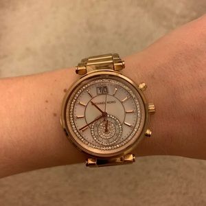 Michael Kors Watch Rose Gold